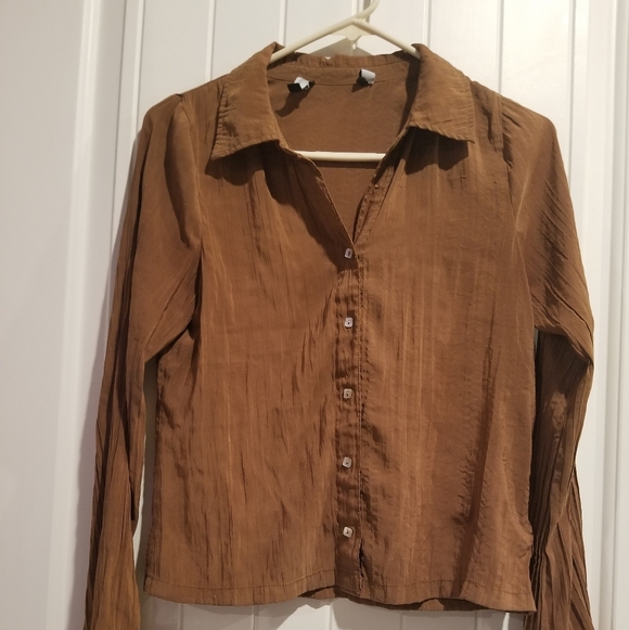 Rust Color Blouse - Picture 2 of 4